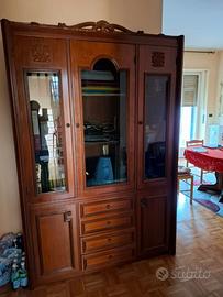 mobili artigianali anni 70/80 di legno massello