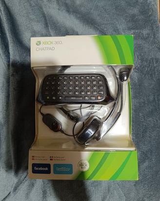 Tastierino e cuffie xbox360