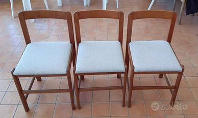 Set 3 sedie soggiorno
