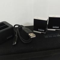 GoPro Dual Battery Charger + 2 batterie Enduro