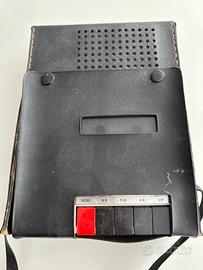 Registratore vintage funzionante con microfono