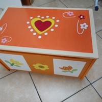 Cassapanca per giochi bambini