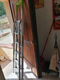 Scala nuova ultraleggera in alluminio gradini 4+1