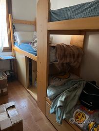 Letto a castello 3 letti