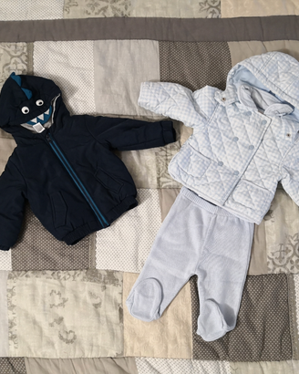 Lotto giubbini neonato 68 cm 6-9 mesi