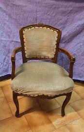 Poltroncina vintage ben conservata