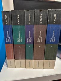 Francesco Flora Storia Letteratura Italiana 5vol.