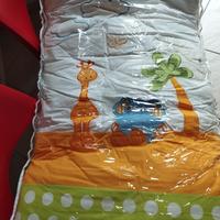 Set piumone lettino e paracolpi Pali NUOVO