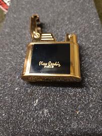 accendino Pierre Cardin paris nero e dorato