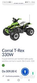 Quad elettrico per bambini peg perego