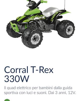 Quad elettrico per bambini peg perego