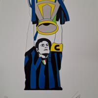 marco lodola ,opera Grafica novità inter 