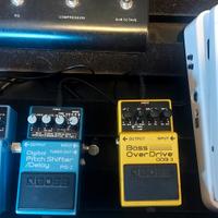 Effetti per basso usati + pedal board + borsa