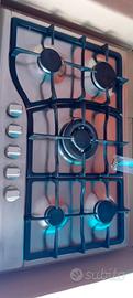Piano Cottura inox 5 fuochi 