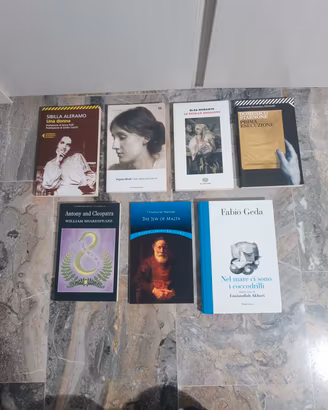 Libri letteratura italiana e inglese NUOVI