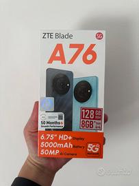 ZTE Blade A76 5G 128GB 8GB RAM – NUOVO SIGILLATO