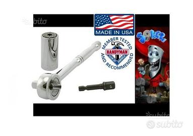 Svitatutto joker-chiave a cricchetto universale