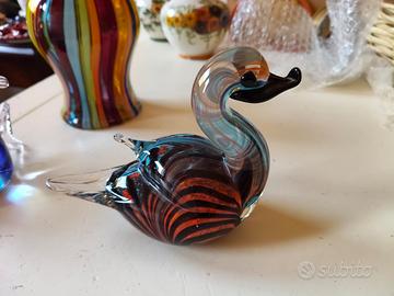 Anatra Cigno Vetro di Murano