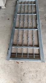 controporta in ferro zincato 