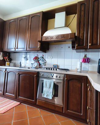 cucina in legno massello