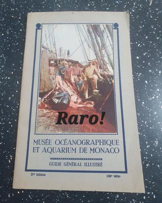 Guida illustrata Museo Oceanogr .Acquario Monaco