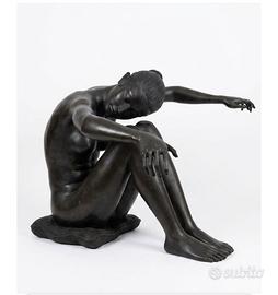 STATUA BRONZO VINTAGE