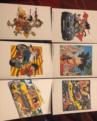 Postcard Dragon Ball vintage ufficiali