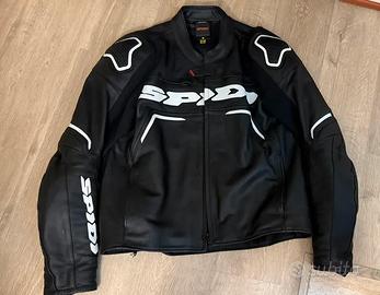 Giacca moto pilota SPIDI in pelle