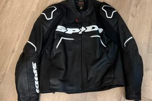 Giacca moto pilota SPIDI in pelle