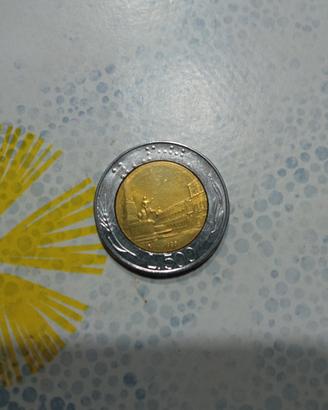 47 monete da 500 lire con vari disegni 