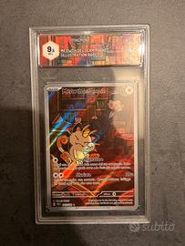 Carte Pokémon Meowth del Team Rocket 203/182
