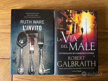 Set 2 romanzi gialli Galbraith / Ware