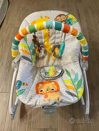 Sdraietta fiaher price con vibrazione