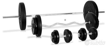 Bilancieri e manubri da palestra