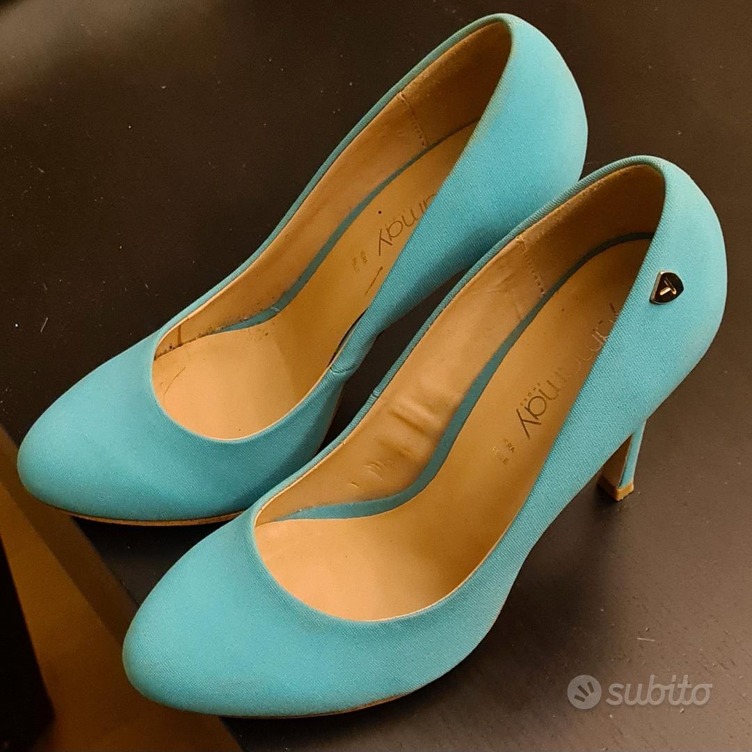 Scarpe cerimonia verde tiffany sale