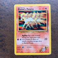 Blaine's Ponyta Set Gym Heroes 063/132 Pokemon