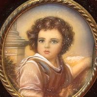 Miniatura antica dipinta a mano