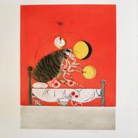 Gram Sutherland  - The Flea - Acquatinta a colori