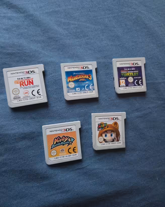 Lotto 5 giochi nintendo 3ds