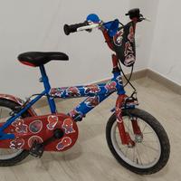 Bici da bambino 14 spiderman
