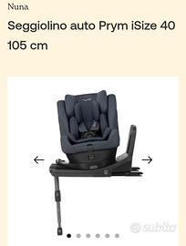 seggiolino auto Nuna Prym i-size 