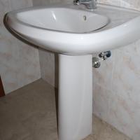 tris sanitari: lavandino, bidet e wc