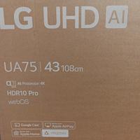 TV 43 pollici LG UHD AI UA75 4K Smart TV 2025