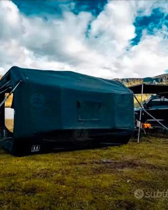 Tenda gonfiabile capsula militare 