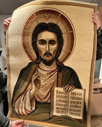 Tappeti - Arazzi Gesù e Madonna con bambino