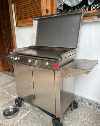 Barbecue Planet CHEF 80 acciaio inox