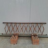 inferriata in ferro battuto a mano 