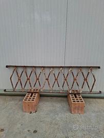 inferriata in ferro battuto a mano 