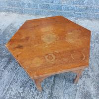 Tavolo esagonale legno