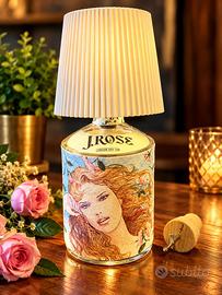 Lampada decorativa bottiglia gin Jrose